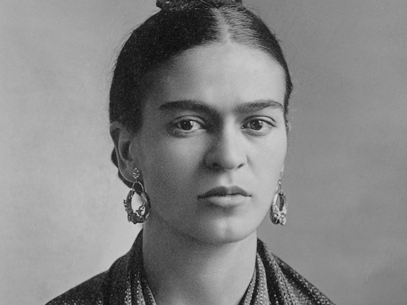 Through Her Portraits - Frida Kahlo
