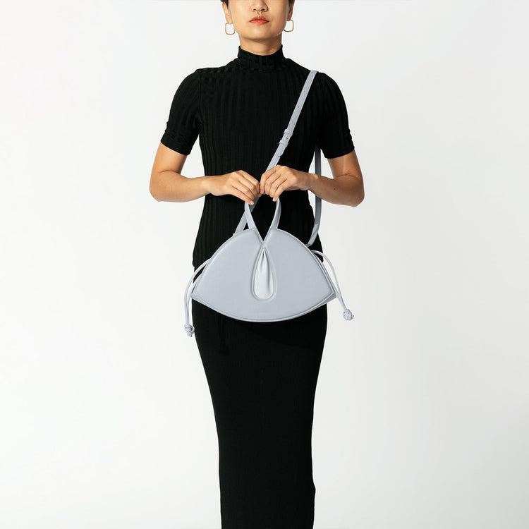 Maya Small vegan crossbody bag in mirum® leather alternative